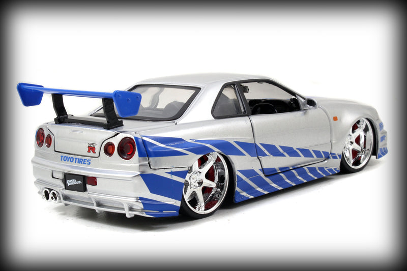 Chargez l&#39;image dans la visionneuse de la galerie, Nissan SKYLINE GT-R 2002 JADA 1:24
