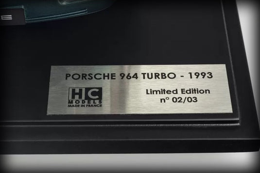 Porsche 911 (964) 3.6 Turbo 1993 (BEPERKTE EDITIE 3 stuks) HC MODELS 1:8