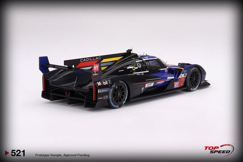 Laad de afbeelding in de Gallery-viewer, Cadillac V-Series R #2 Le Mans 24 HRS Post-Race Weathered 2023 TOP SPEED 1:18
