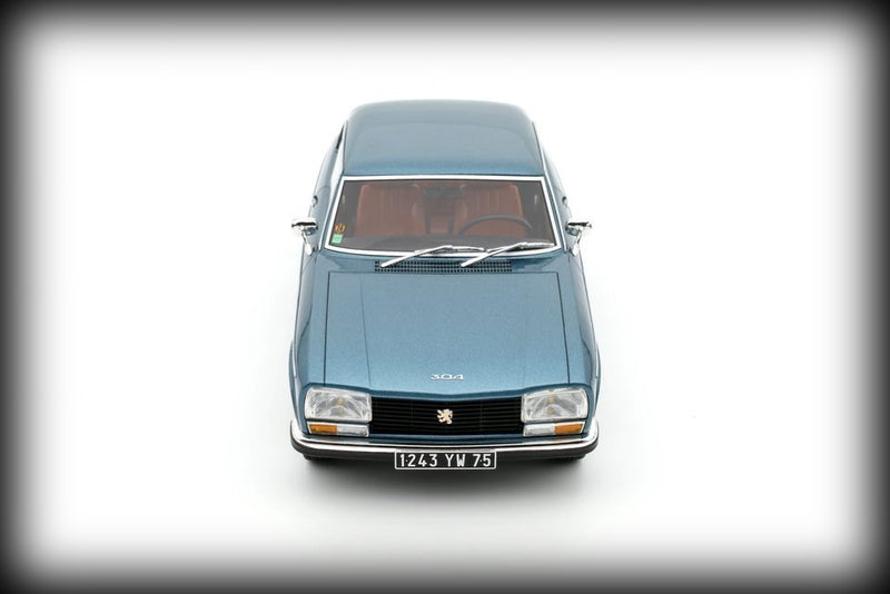 Load image into Gallery viewer, Peugeot 304 S COUPE 1972 (BLUE) OTTOmobile 1:18
