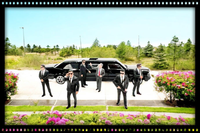 Ensemble de figurines BODYGUARDS (Voiture non incluse) AMERICAN DIORAMA 1:64