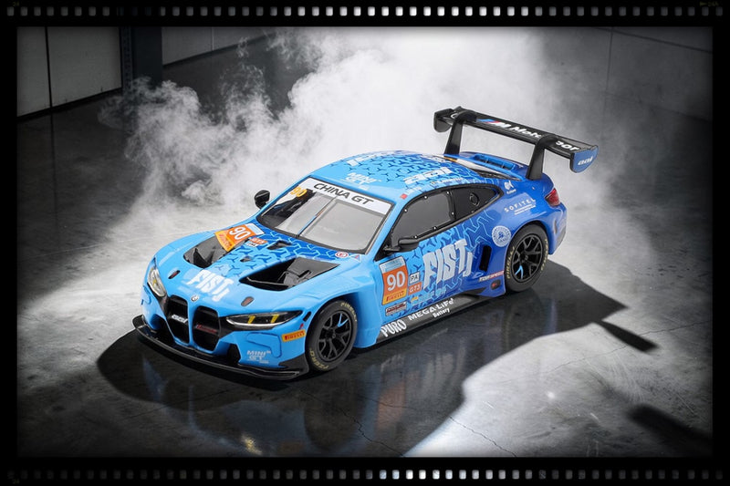 Laad de afbeelding in de Gallery-viewer, ‼️BEPERKTE EDITIE SLECHTS 2000 STUKS VOOR EUROPA‼️ BMW M4 GT3 EVO #90 FIST TEAM AAI 2025 CHINA GT (LHD) MINI GT 1:64
