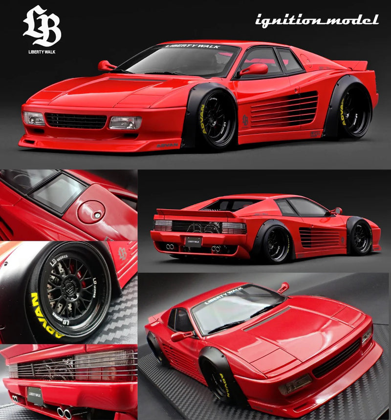 Load image into Gallery viewer, FERRARI LB-WORKS 512 RED IGNITION MODEL 1:18
