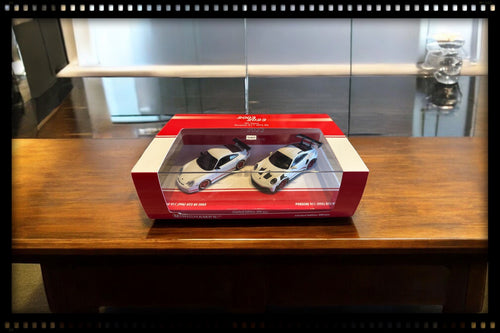 DOUBLE SET: 20 years Porsche 911 GT3 RS (996/992) (LIMITED EDITION 300 pieces) MINICHAMPS 1:43