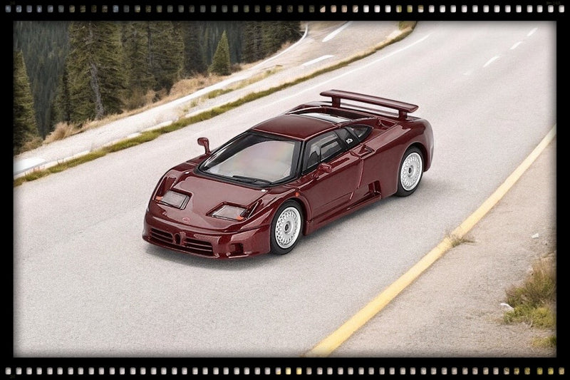 Load image into Gallery viewer, Bugatti EB110 GT DARK RED METALLIC 1995 (LHD) MINI GT 1:64
