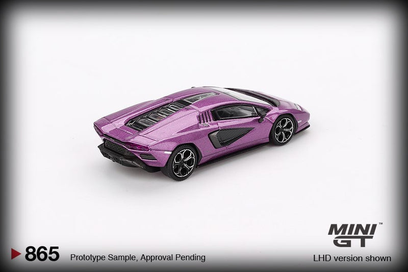 Load image into Gallery viewer, Lamborghini COUNTACH LPI 800- 4 PURPLE 30TH 2023 (LHD) MINI GT 1:64
