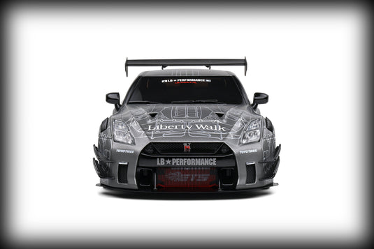 Nissan GT-R (R35) W/ LIBERTY WALK BODY KIT 2.0 CATALOGUE DESIGN 2020 SOLIDO 1:18