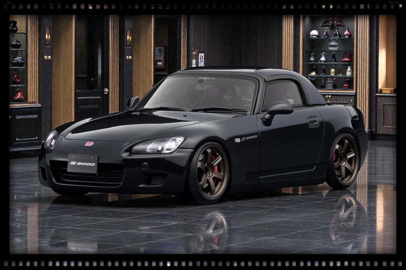 Laad de afbeelding in de Gallery-viewer, HONDA S2000 (AP1) ZWART IGNITION MODEL 1:18
