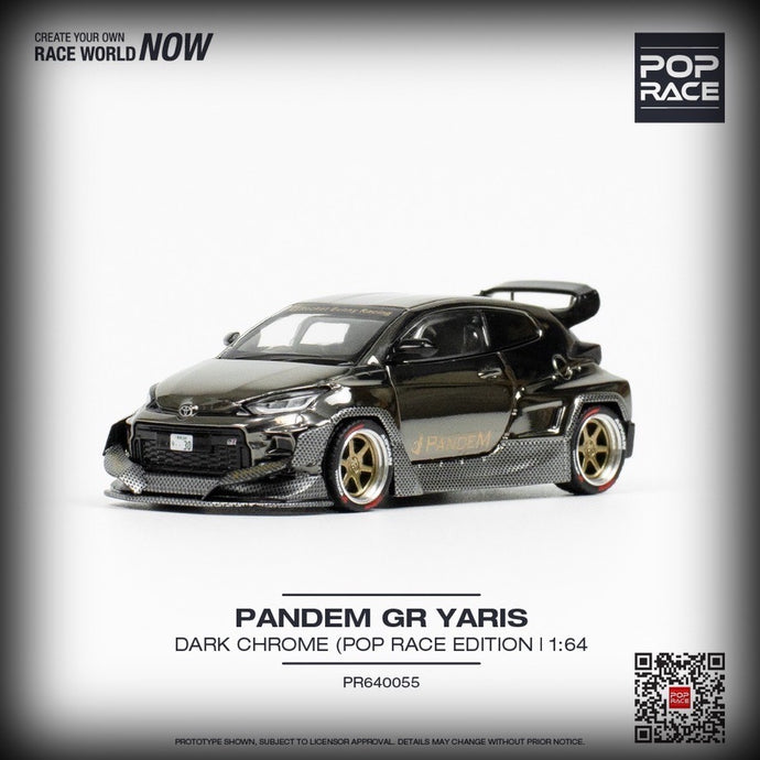 Toyota Pandem GR Yaris 2023 POP RACE 1:64