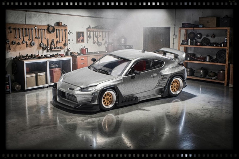 Load image into Gallery viewer, Toyota Pandem GR86 Silver POP RACE 1:64
