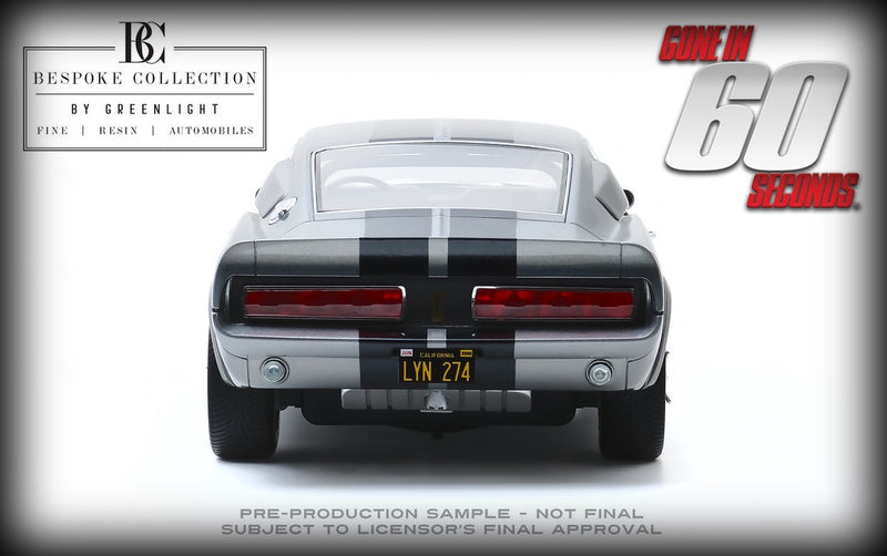 Laad de afbeelding in de Gallery-viewer, Ford Mustang ELEANOR 1967 Gone in 60 Seconds (2000) GREENLIGHT Collectibles 1:12
