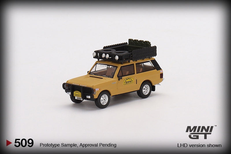 Load image into Gallery viewer, Range Rover Camel Trophy Papua New Guinea Team USA 1982 (LHD) MINI GT 1:64
