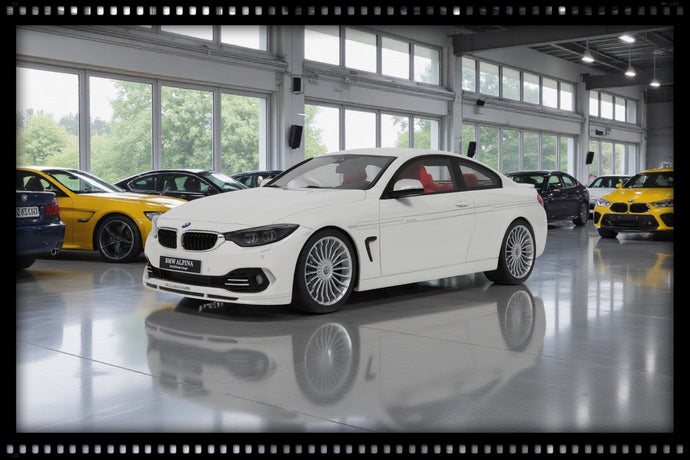 Bmw ALPINA B4 BI-TURBO WHITE 2014 GT SPIRIT 1:18