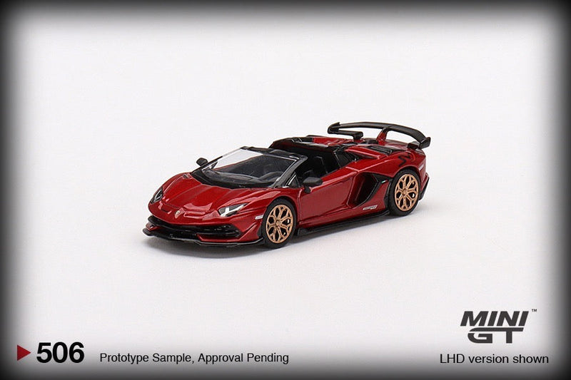 Chargez l&#39;image dans la visionneuse de la galerie, Lamborghini Aventador SVJ Roadster (RHD) MINI GT 1:64
