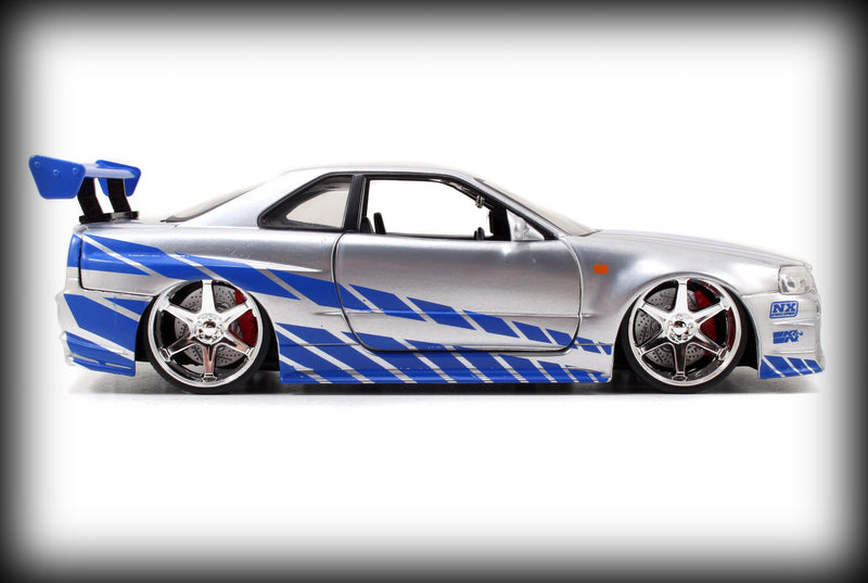 Chargez l&#39;image dans la visionneuse de la galerie, Nissan SKYLINE GT-R 2002 JADA 1:24
