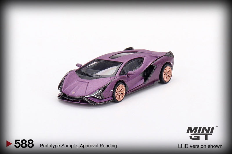 Laad de afbeelding in de Gallery-viewer, 2023 Lamborghini Sian FKP 37 (LHD) MINI GT 1:64
