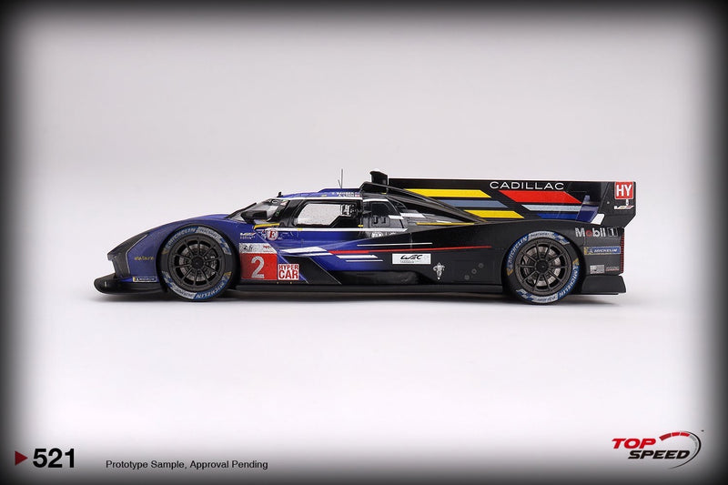 Chargez l&#39;image dans la visionneuse de la galerie, Cadillac V-Series R #2 Le Mans 24 HRS Post-Race Weathered 2023 TOP SPEED 1:18
