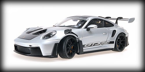 Porsche 911 (992) GT3RS WEISSACH PACKAGE W/ BLACK DECOR & WHEELS 2022 Limited Edition 333 pcs MINICHAMPS 1:18