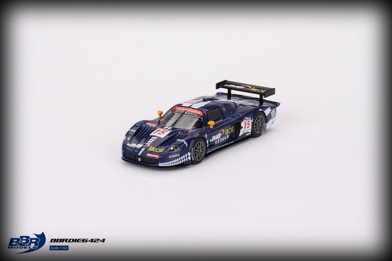 Load image into Gallery viewer, Maserati MC12 COMPETIZIONE #15 JMB RACING 24HR OF SPA 2008 BBR Models 1:64
