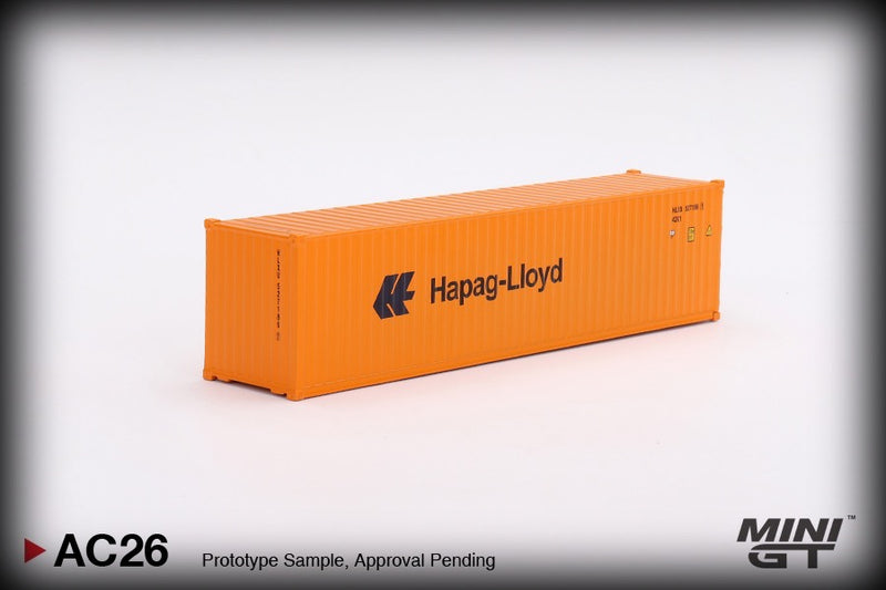 Laad de afbeelding in de Gallery-viewer, 40FT lege container Hapag-Lloyd MINI GT 1:64
