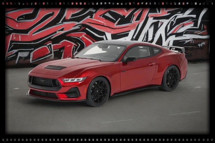 Ford MUSTANG GT 2024 (ROOD) GT SPIRIT 1:18