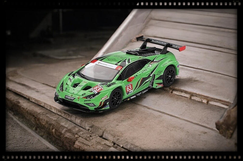 Load image into Gallery viewer, Lamborghini HURACÁN GT3 EVO2 #63 IRON LYNX DAYTONA 24 HRS 2023 (LHD) MINI GT 1:64
