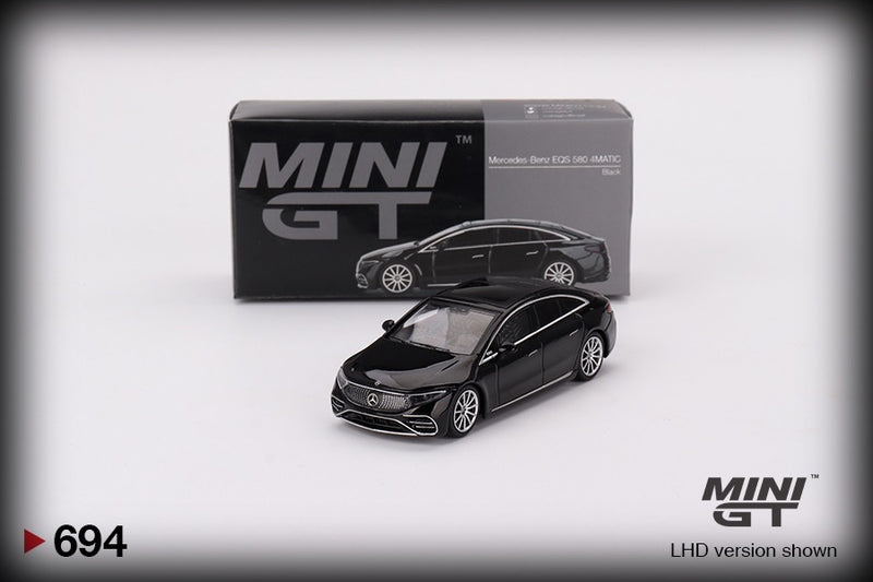 Chargez l&#39;image dans la visionneuse de la galerie, Mercedes-Benz EQS 580 4MATIC (LHD) MINI GT 1:64
