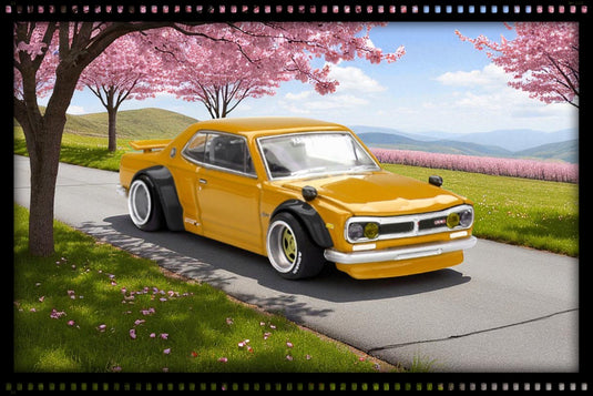 Nissan SKYLINE GT-R (KPGC10) KAIDO STREET V2 1969 MINI GT 1:64