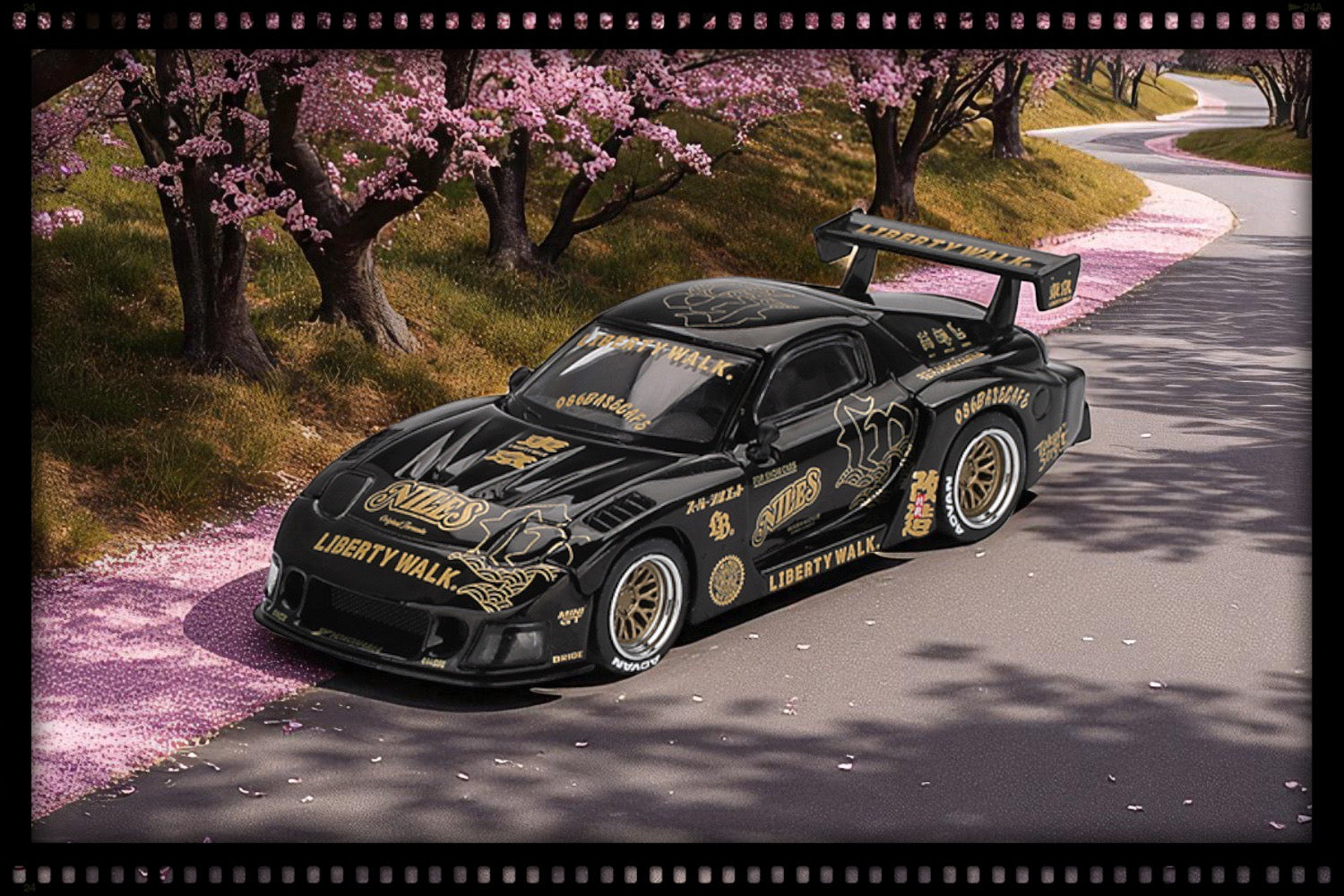 Mazda RX7 (FD3S) LB-SUPER SILHOUETTE FD-NILES 2025 (LHD) MINI GT 1:64 ...