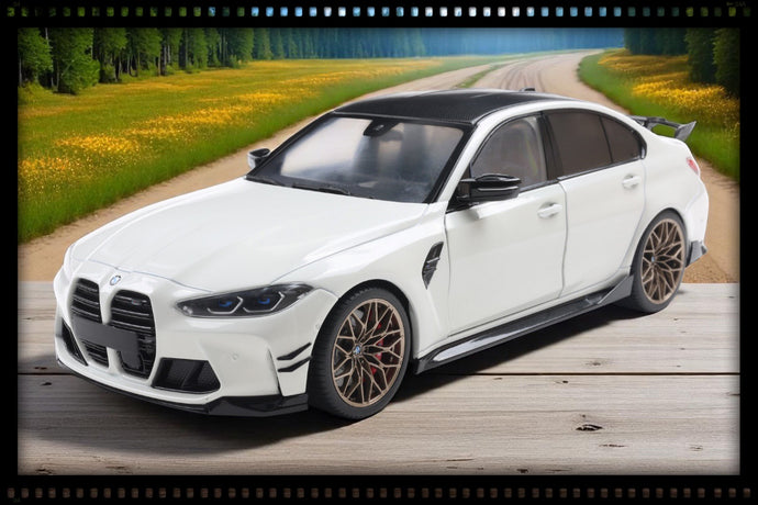 Bmw M3 (G80) PERFORMANCE PARTS BLANC 2024 SOLIDO 1:18