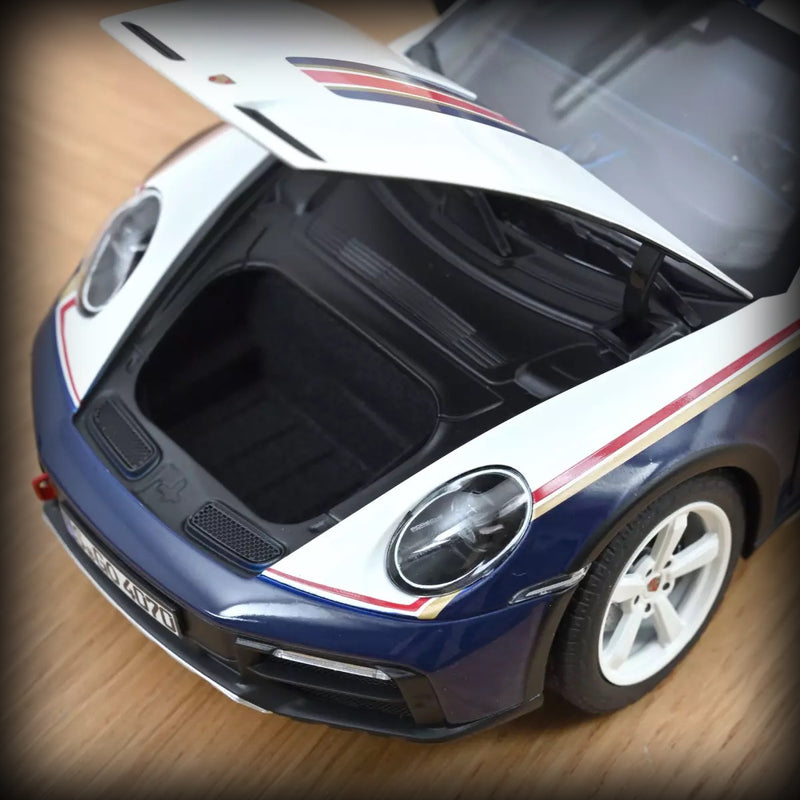 Load image into Gallery viewer, Porsche 911 Dakar 2023 Roughroads Blue/White/Gold/Red NOREV 1:18
