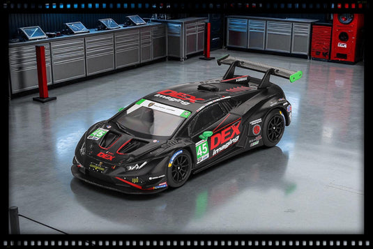 Lamborghini HURACAN GT3 EVO 2 #45 DEX IMAGING DAYTONA 24 UUR 2024 (LHD) MINI GT 1:64
