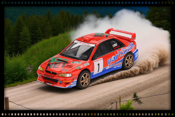 Subaru IMPREZA WRC97 #1 DRM KAMPIOEN 1999 (LHD) MINI GT 1:64