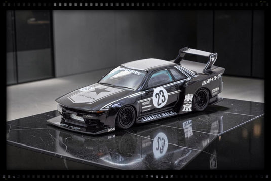 NISSAN SKYLINE (R32) LB - KAIDO WORKS BLACK 2025 TARMAC WORKS 1:64
