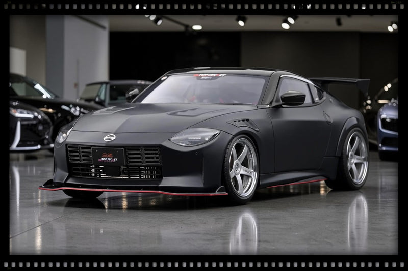 Laad de afbeelding in de Gallery-viewer, NISSAN TOP SECRET FAIRLADY Z (RZ34) MAT ZWART IGNITION MODEL 1:18

