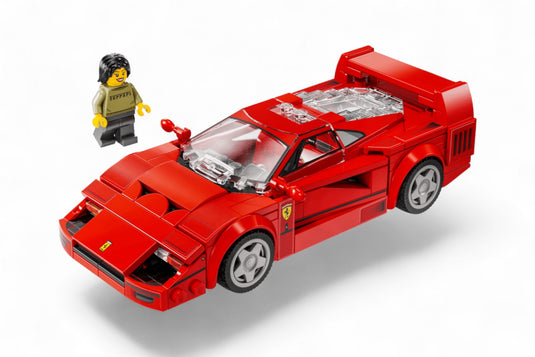 FERRARI F40 SUPERCAR ROOD LEGO SPEED CHAMPIONS