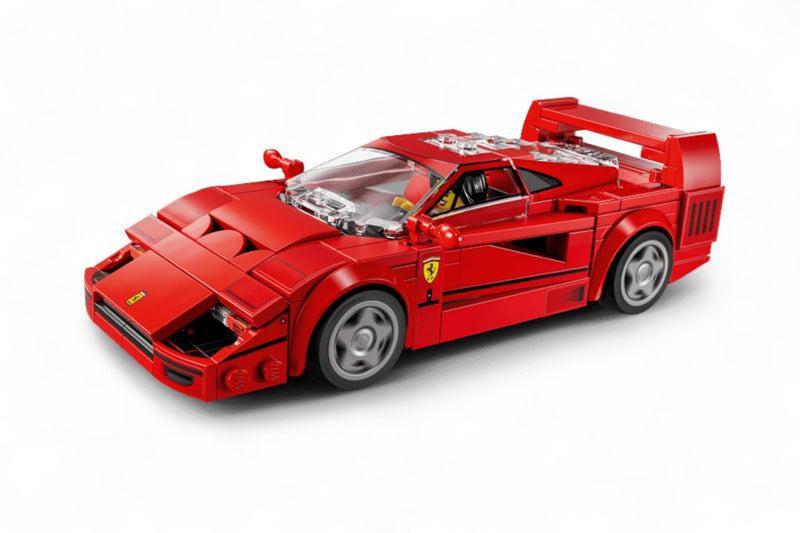 Laad de afbeelding in de Gallery-viewer, FERRARI F40 SUPERCAR ROOD LEGO SPEED CHAMPIONS
