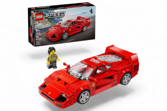 FERRARI F40 SUPERCAR ROOD LEGO SPEED CHAMPIONS