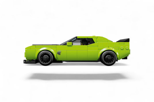 DODGE CHALLENGER SRT HELLCAT GREEN LEGO SPEED CHAMPIONS