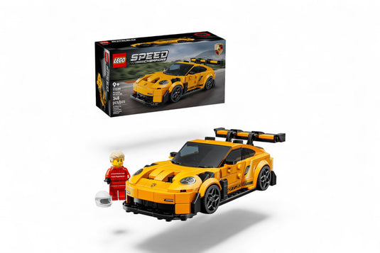 PORSCHE 911 GT3 RS SUPERCAR ORANGE LEGO SPEED CHAMPIONS