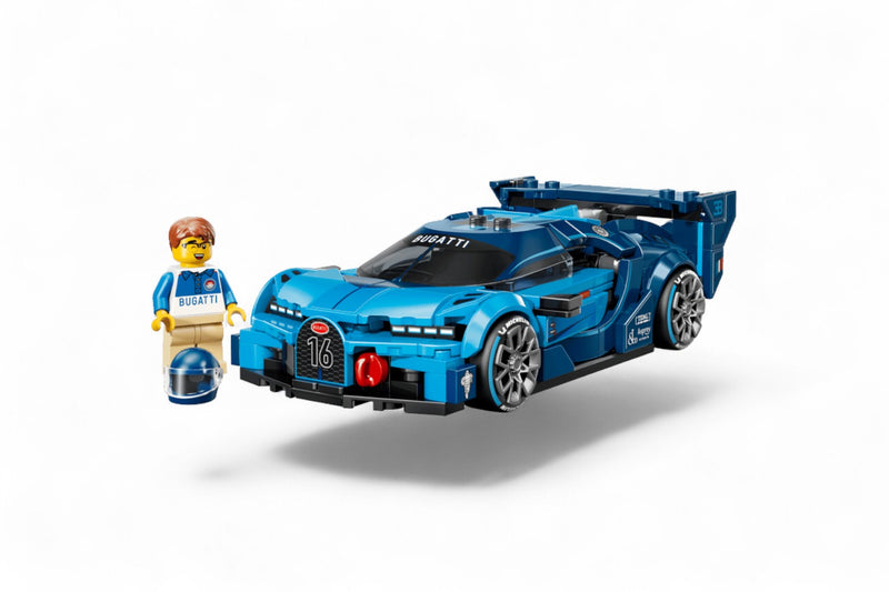 Load image into Gallery viewer, BUGATTI VISION GT BLUE LEGO SPEED CHAMPIONS
