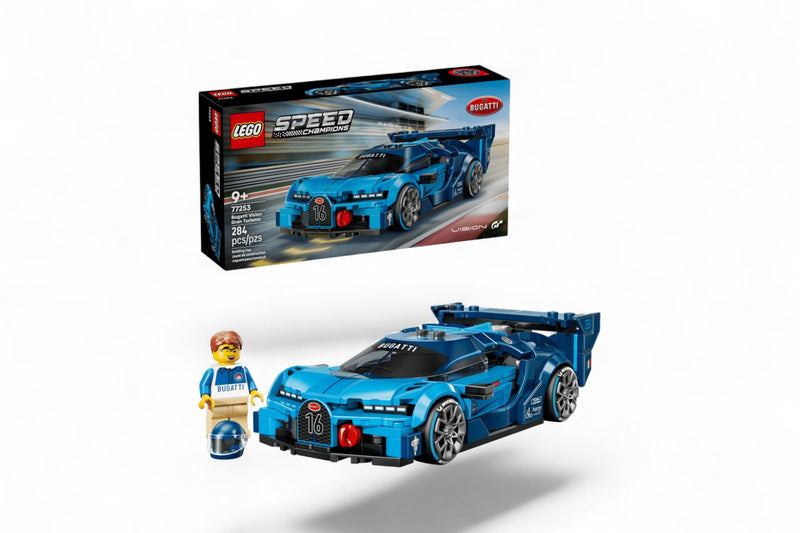 Load image into Gallery viewer, BUGATTI VISION GT BLUE LEGO SPEED CHAMPIONS
