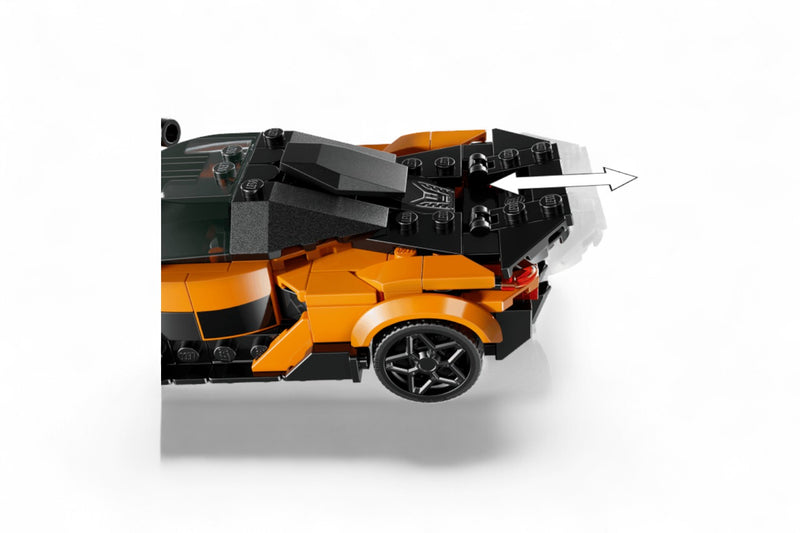 Load image into Gallery viewer, MCLAREN W1 ORANGE LEGO SPEED CHAMPIONS
