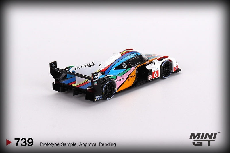 Load image into Gallery viewer, WORLDWIDE LIMITED EDITION OF 3000PCS SET OF 3 PORSCHE 963 PENSKE MOTORSPORT #5 / #6 / #75 24H LE MANS 2023 MINI GT 1:64
