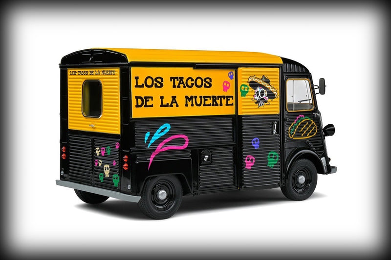 Load image into Gallery viewer, Citroën TYPE HY LOS TACOS DE LA MUERTE 1969 SOLIDO 1:18
