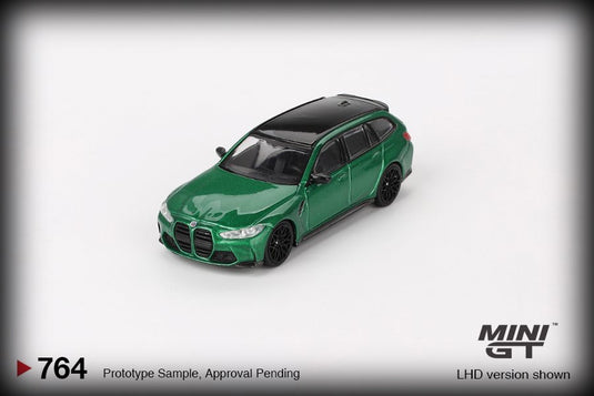 Bmw M3 TOURING (G81) COMPETITION ISLE OF MAN GROEN 2022 (LHD) MINI GT 1:64
