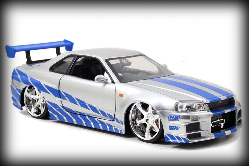 Chargez l&#39;image dans la visionneuse de la galerie, Nissan SKYLINE GT-R 2002 JADA 1:24
