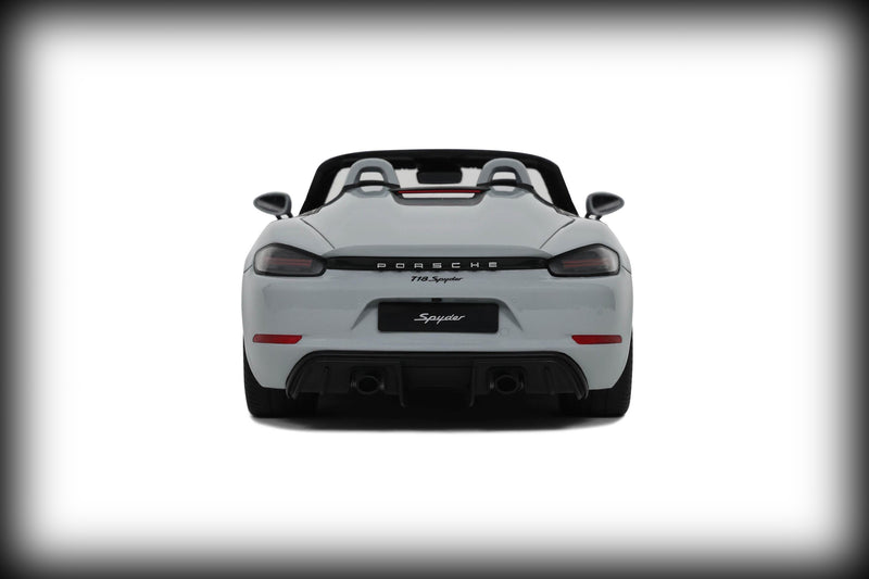 Laad de afbeelding in de Gallery-viewer, Porsche SPYDER (718) CRAYON GREY GT SPIRIT 1:18

