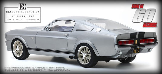 Ford Mustang ELEANOR 1967 Gone in 60 Seconds (2000) GREENLIGHT Collectibles 1:12