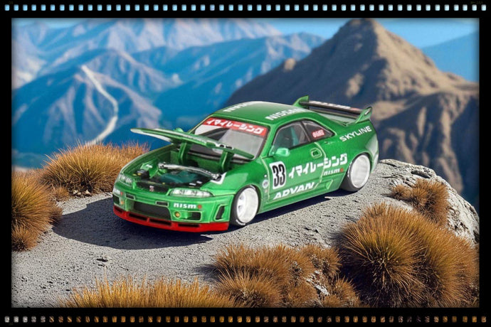 Nissan SKYLINE GT-R (R33) IMAI RACING V1 1995 MINI GT 1:64